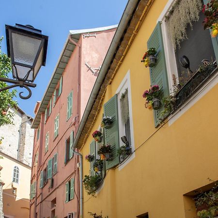 Palm Riviera - Vieille Ville De Menton - Vue Mer 外观 照片